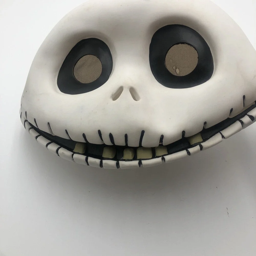 Nightmare Before Christmas‎ Disney Jack Skellington 2002 Halloween mask rubber